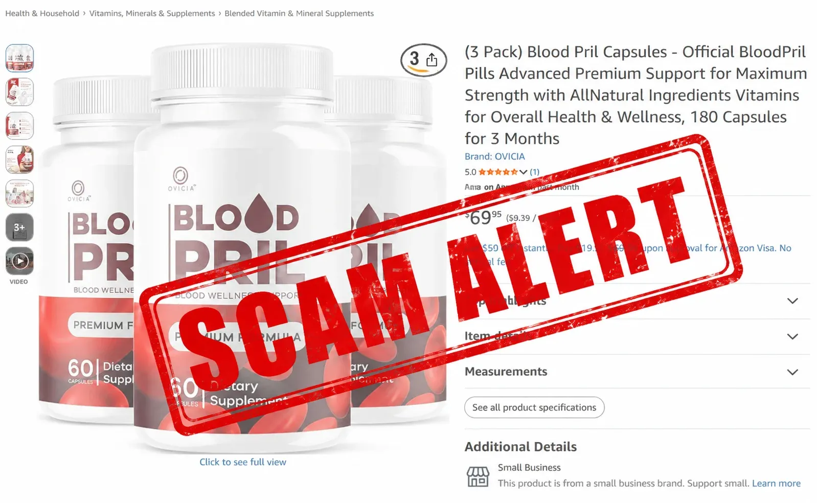 BloodPril scam alert